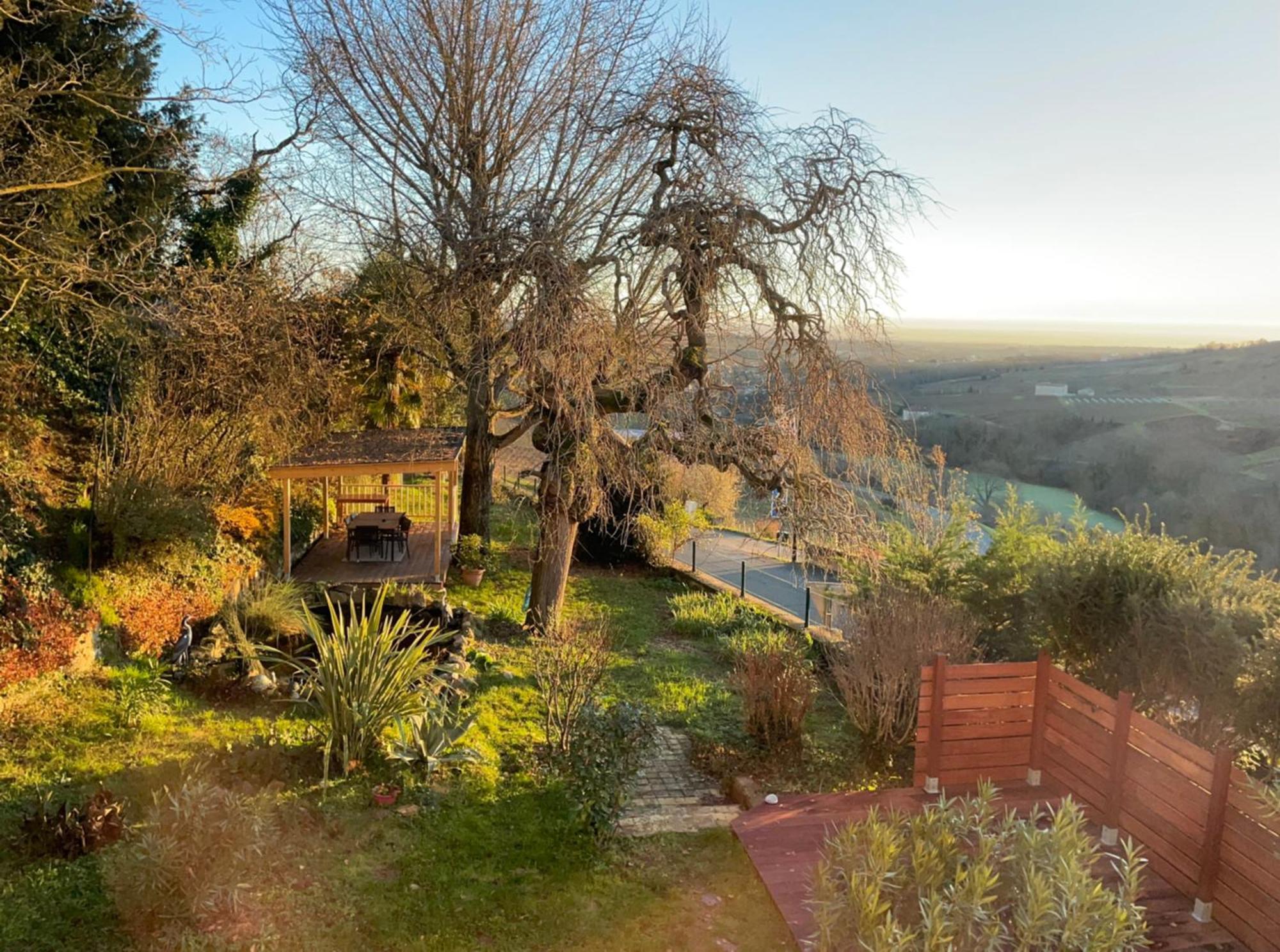 Vaux-en-Beaujolais Les Agapanthes Bed & Breakfast エクステリア 写真